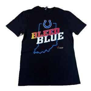 Indianapolis Colts NFL Football Bleed Blue Short Sleeve T-Shirt Men's Small